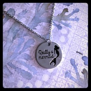 Mermaid pendant necklace